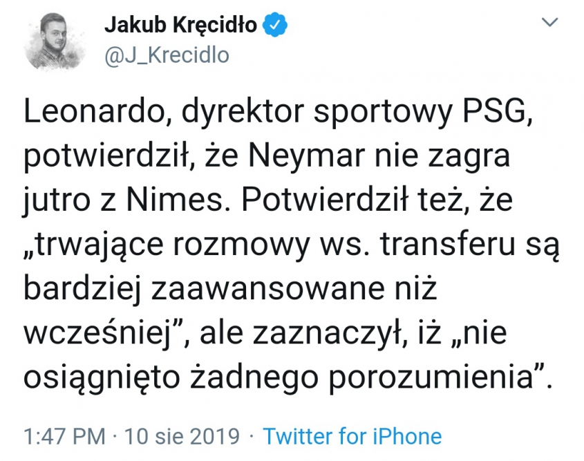 Dyrektor PSG nt. sytuacji Neymara!